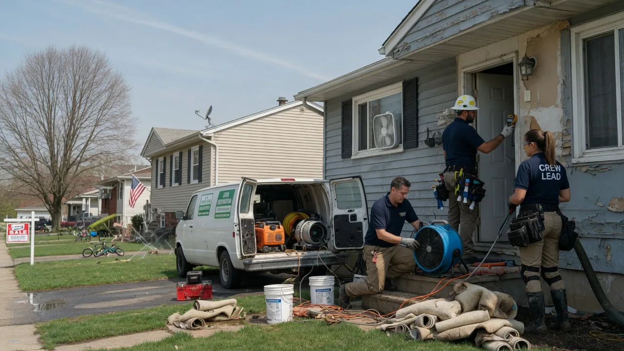 Flood Cleanup in Kelayres, PA near me